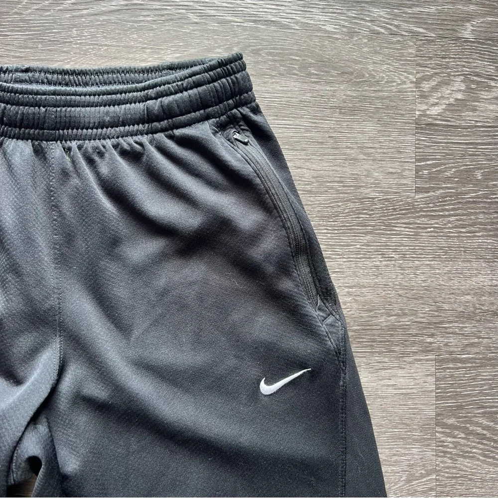 VTG Nike Men's Black Ankle-Zip Joggers